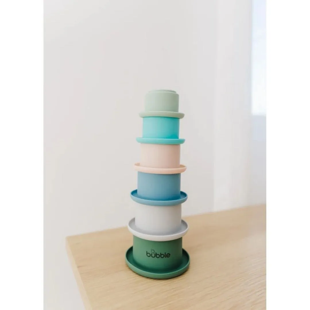 BUBBLE Silicone Stacking Cups