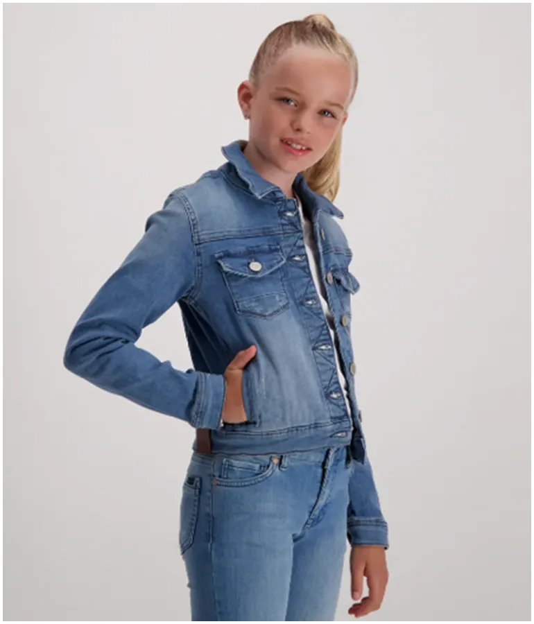 Denim Jacket Jorinda Jr. - Stone Used