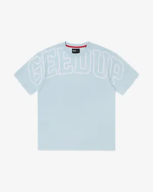 GEEDUP TEAM LOGO TEE BLUE