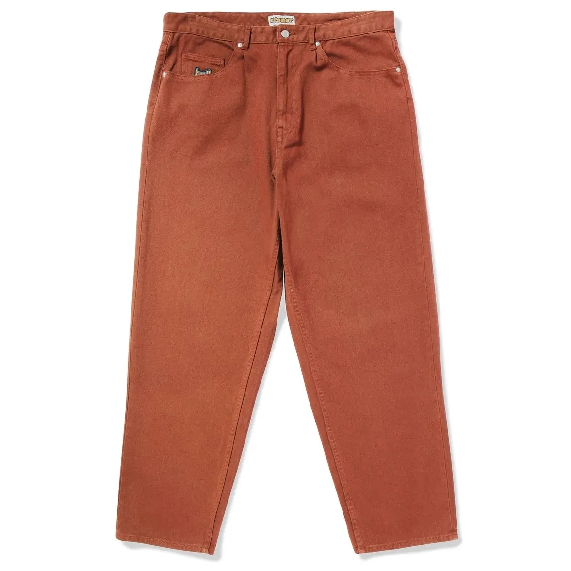 HUF CROMER SIGNATURE PANT WASHED BROWN