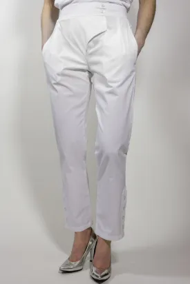 Kiku Pants - White