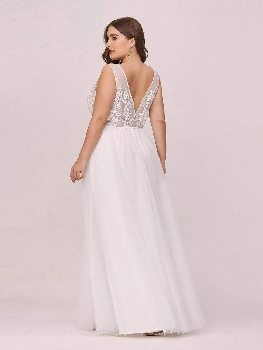 Maxi Long Elegant Ethereal Tulle Prom Dress