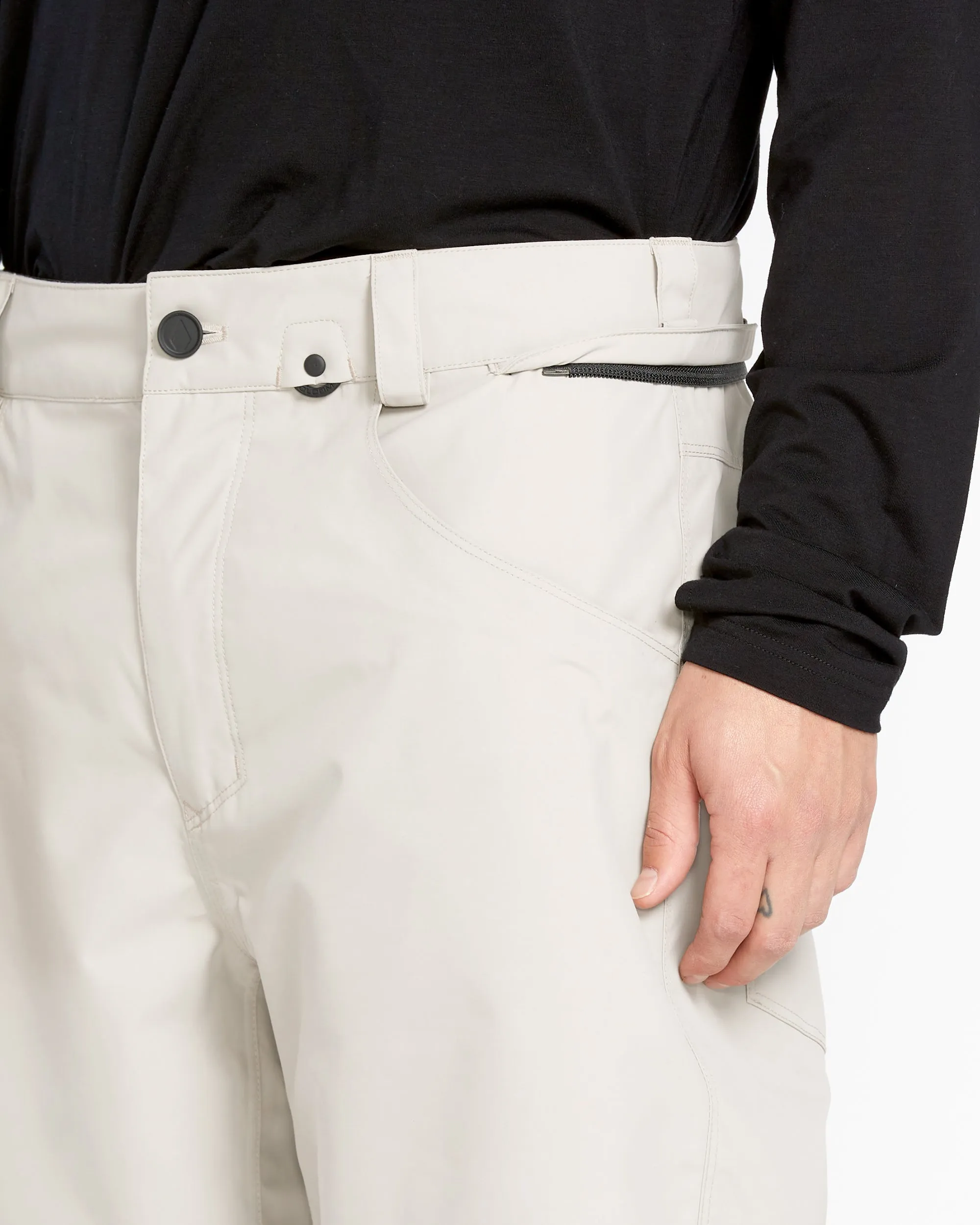 Mens 5-Pocket Pants - Stone