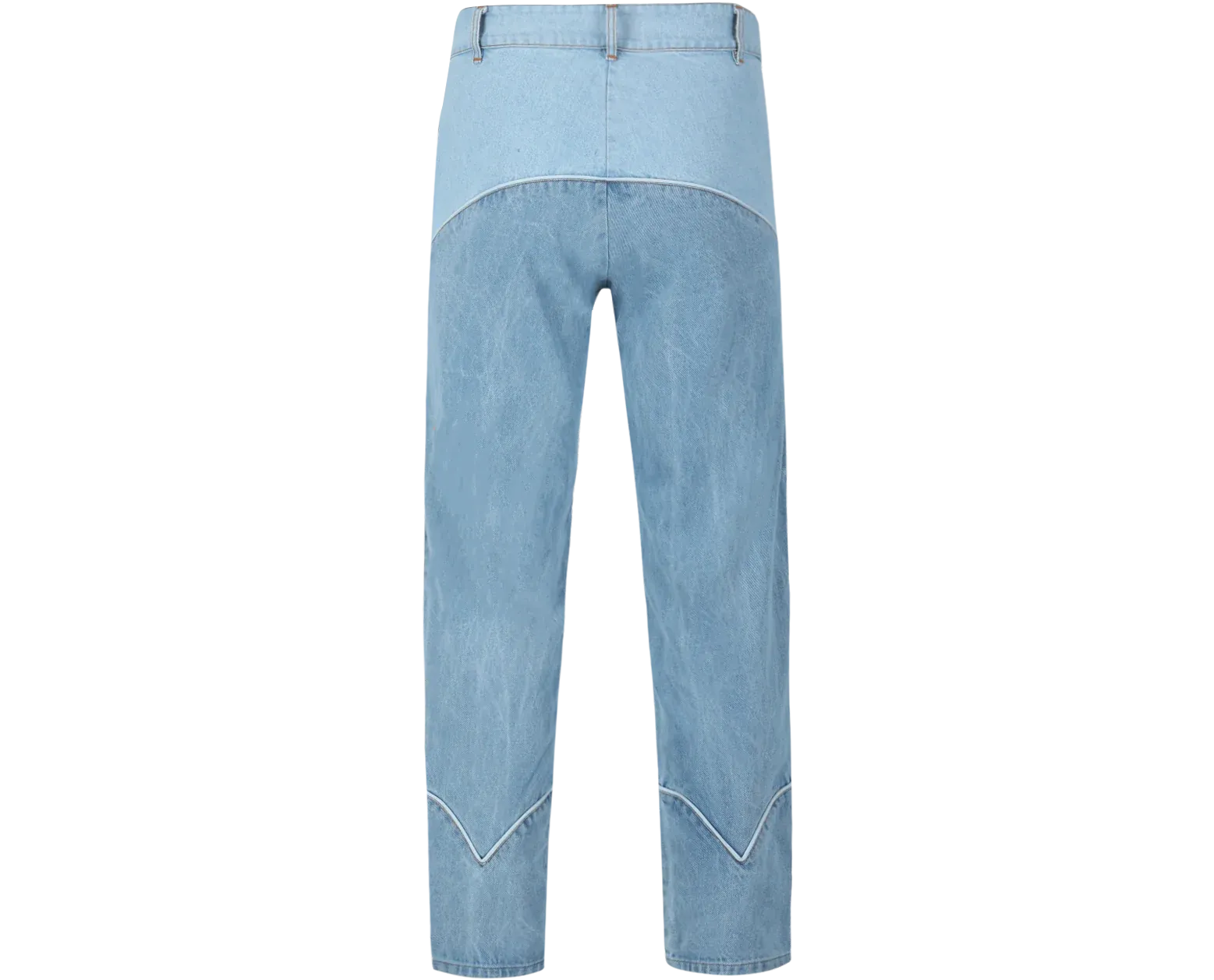 NUDD LABS DENIM HEART PANTS