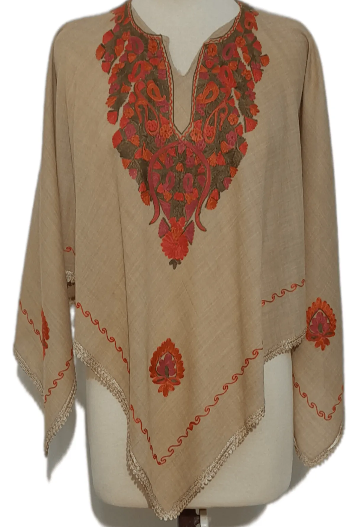 Pashmina Poncho