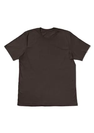 Perfect TShirt Co Womens Original Boyfriend T-Shirt - Chocolate Brown