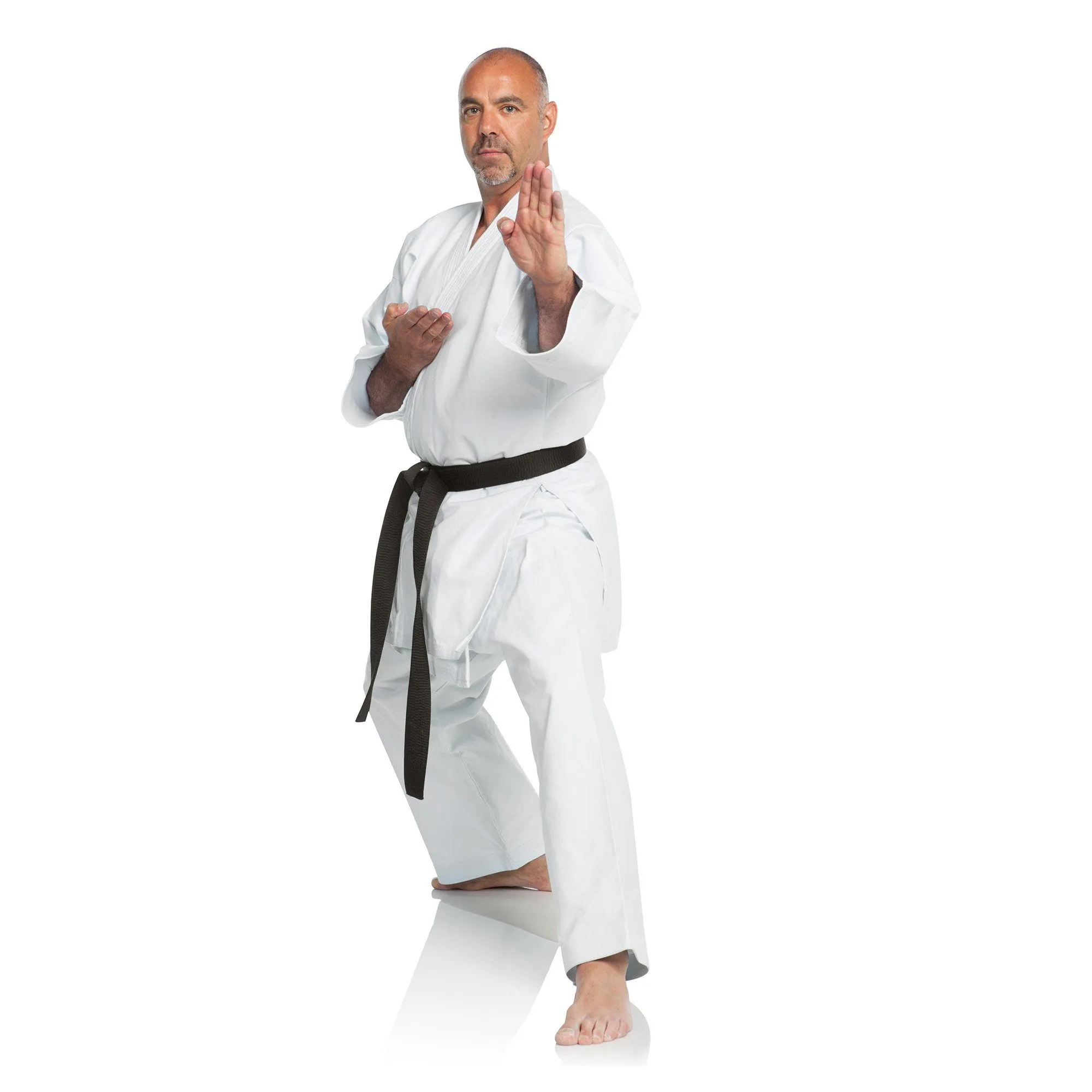 Ronin Brand Shiai Brushed Karate Gi -Blue Label - 11 oz.