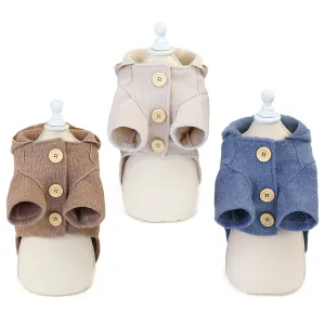 Small dog winter woolen coat fashionable pet clothing